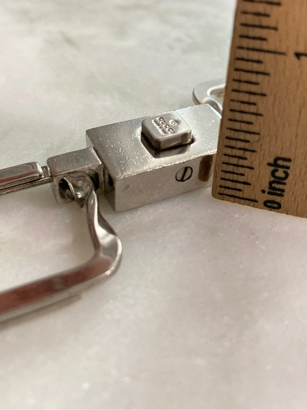 Gucci Quick-Release Valet Key Ring Vintage